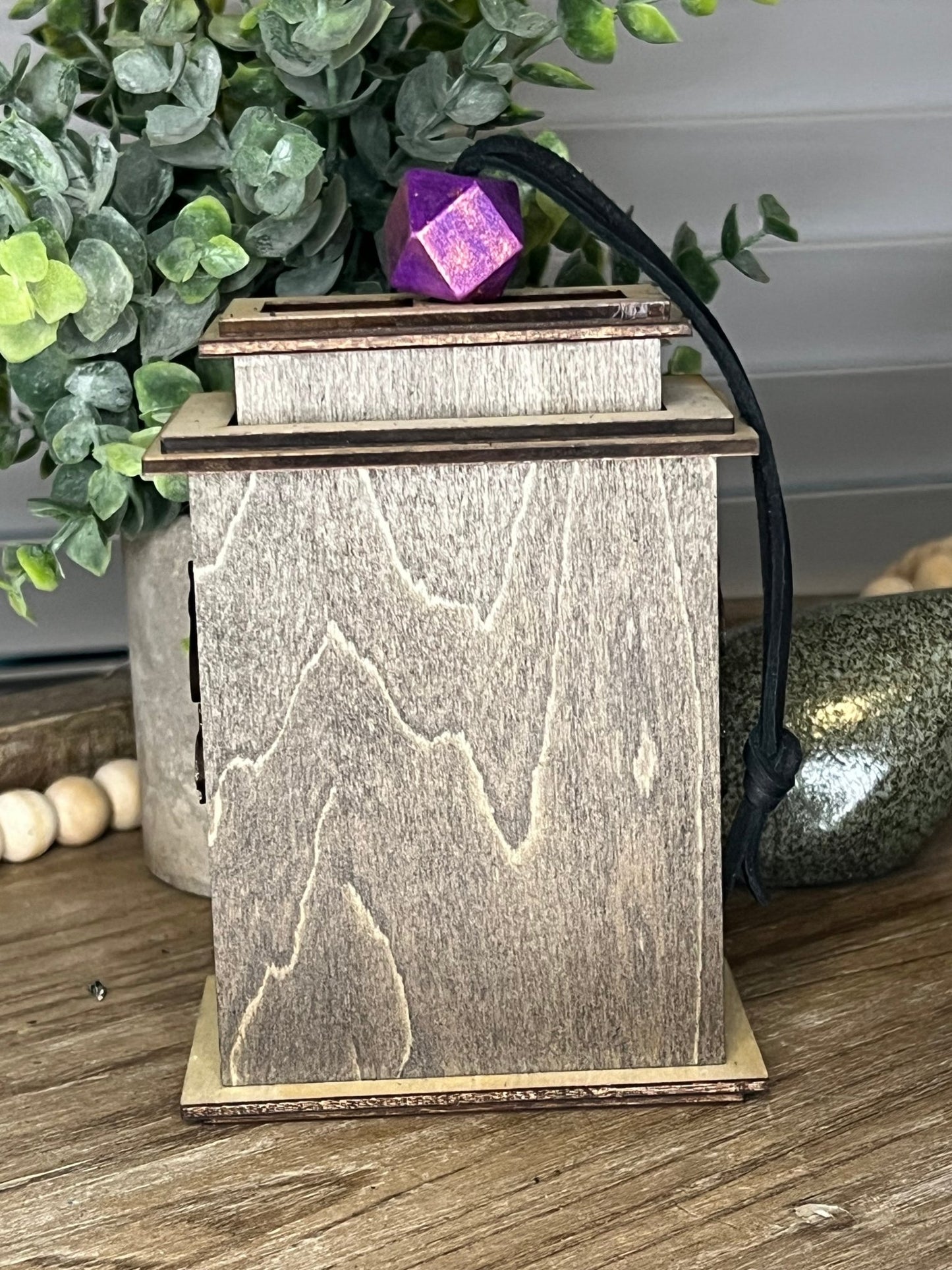 Family Tree Lantern & Ornament SVG – Personalized Christmas Laser Cut File (Digital Download)